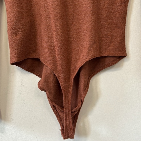 Abercrombie & Fitch Brown Long Sleeve Bodysuit - Picture 7 of 10